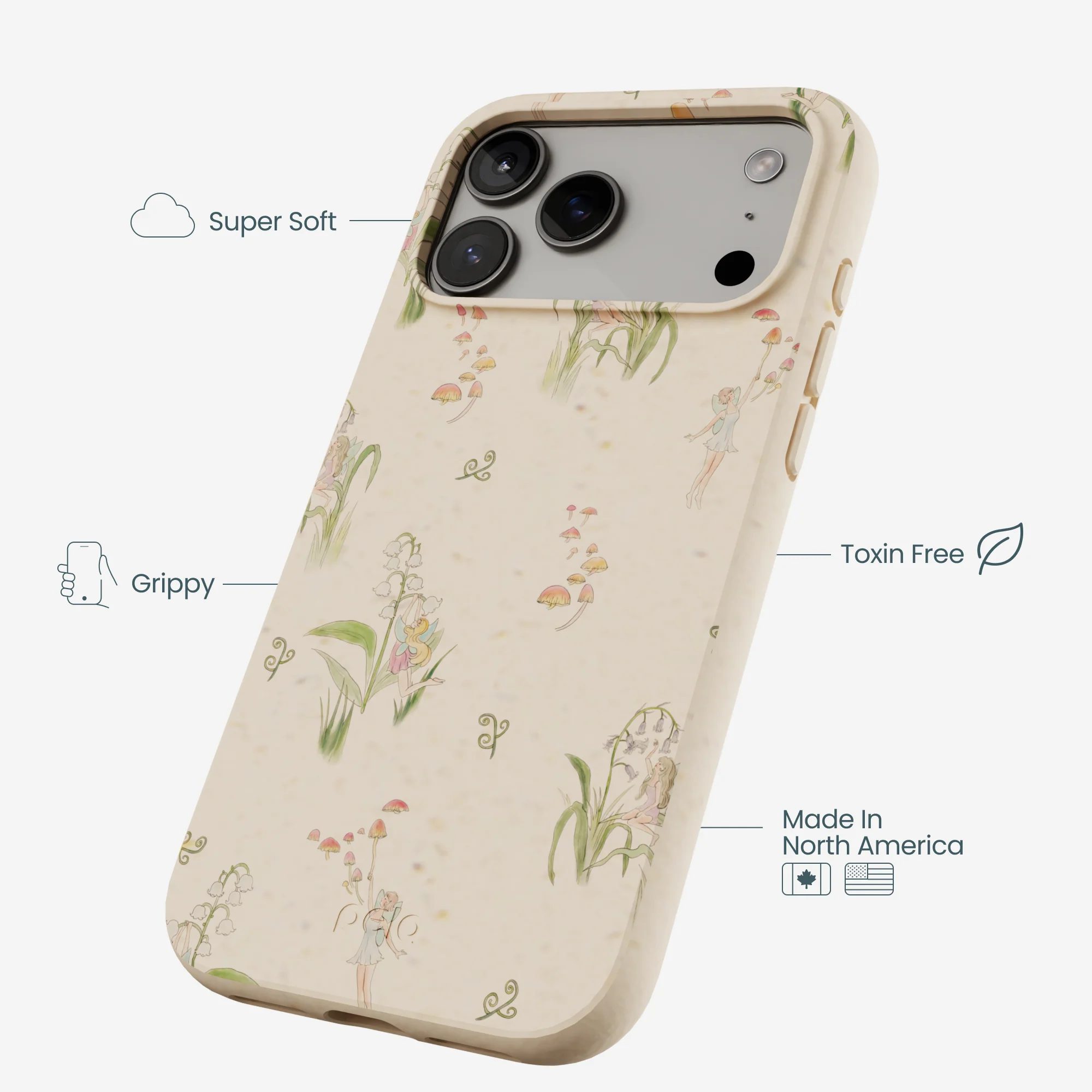 Seashell Lil Fairies iPhone 17 Pro Max Case - Image 4