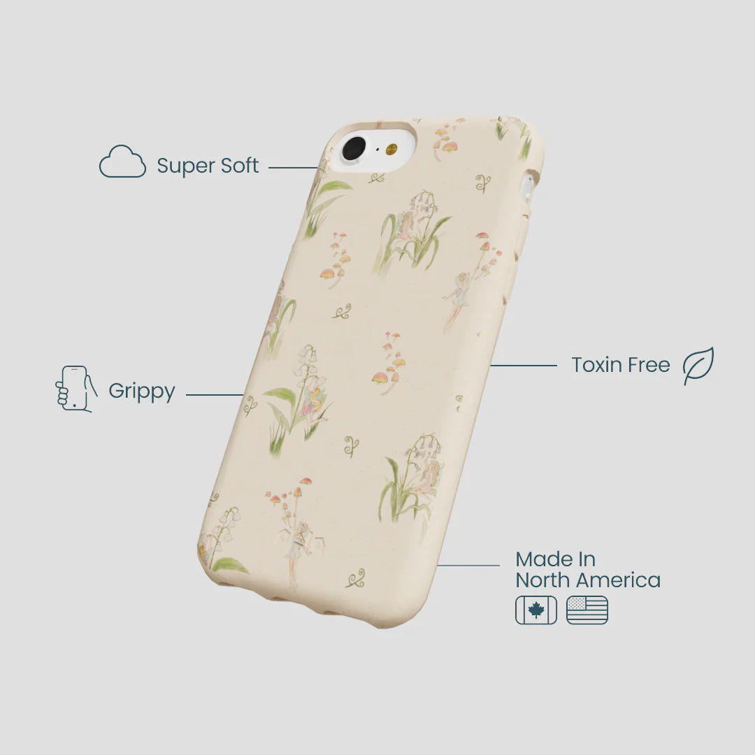 Seashell Lil Fairies iPhone 6/6s/7/8/SE Case - Image 4