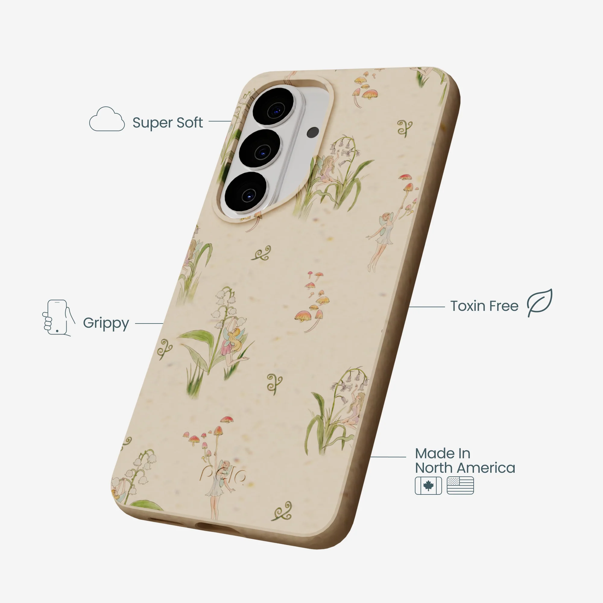 Seashell Lil Fairies Samsung Galaxy S26 Case - Image 4