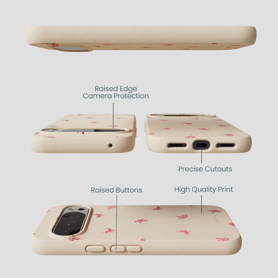 Seashell Lil Flutters Google Pixel 10 Pro XL Case - Image 3
