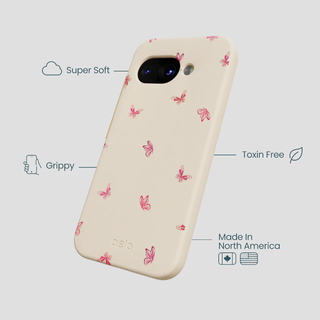 Seashell Lil Flutters Google Pixel 9a Case - Image 4