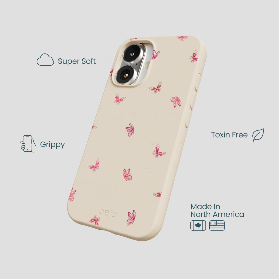 Seashell Lil Flutters iPhone 16 Case - Image 4