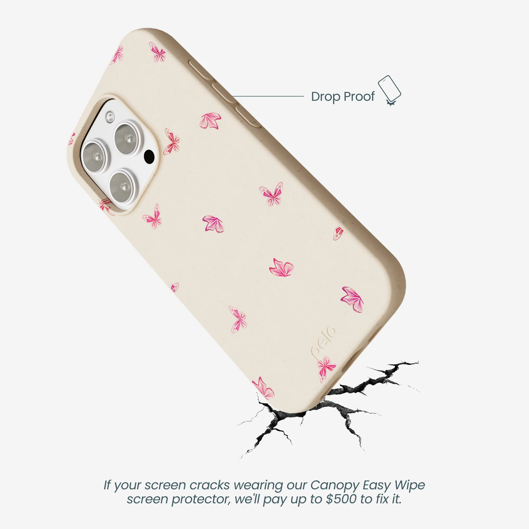 Seashell Lil Flutters iPhone 16 Pro Max Case - Image 5