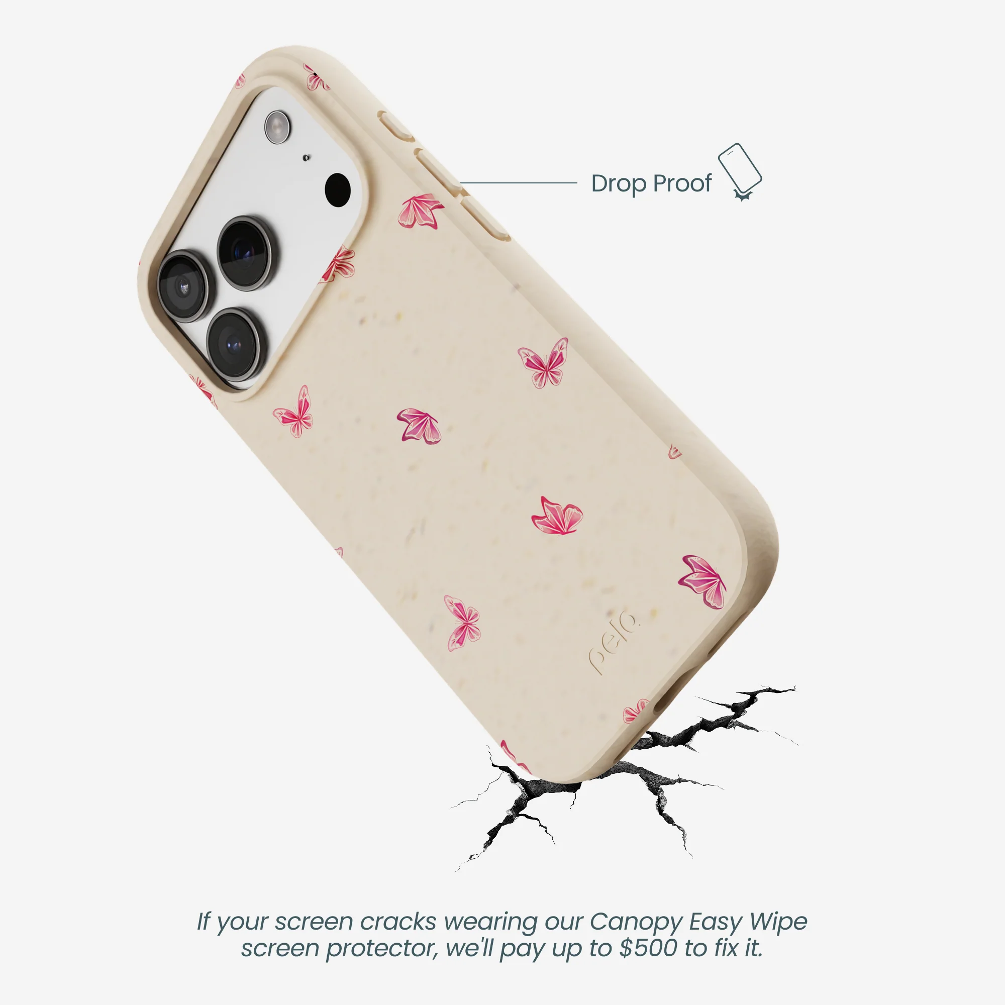Seashell Lil Flutters iPhone 17 Pro Case - Image 5