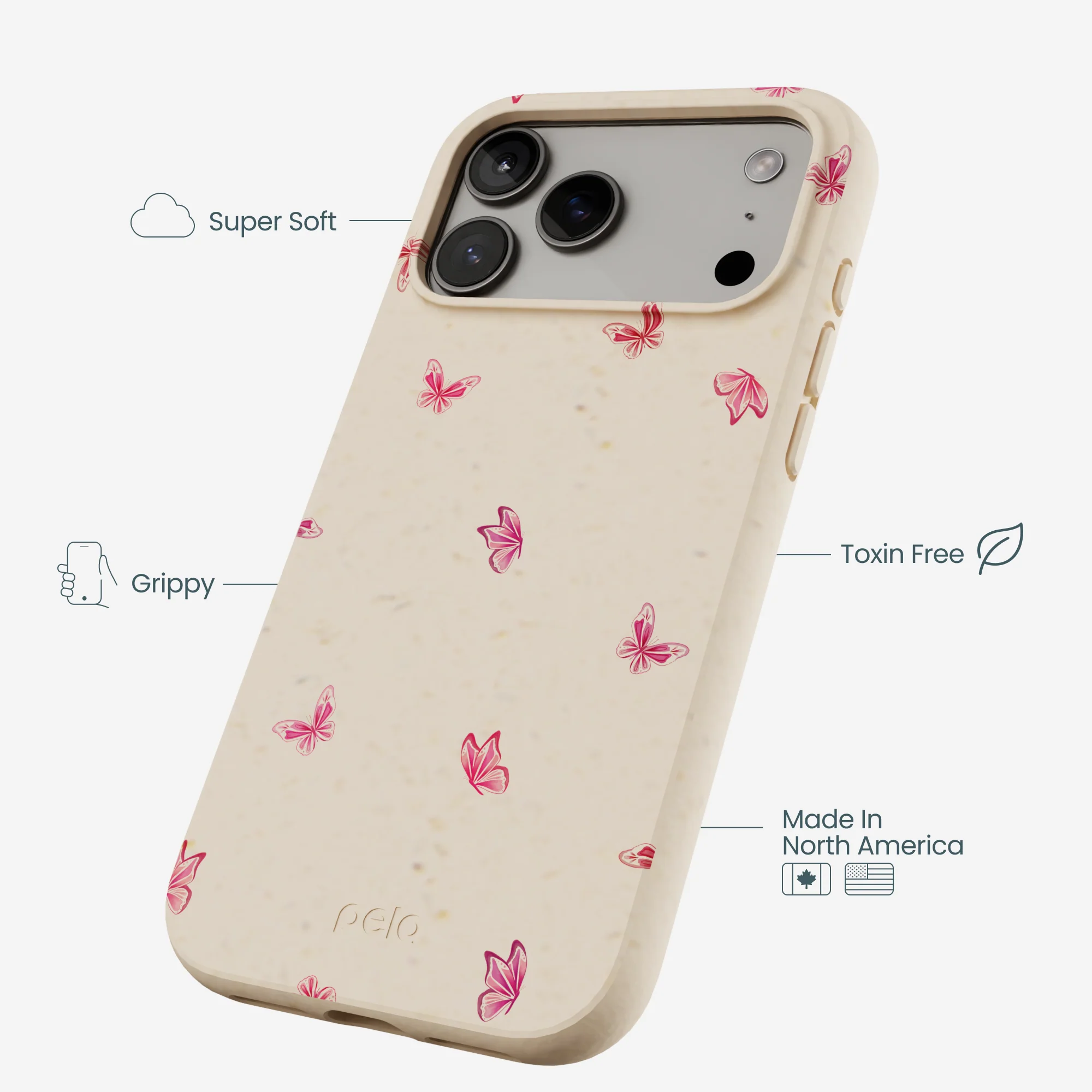 Seashell Lil Flutters iPhone 17 Pro Max Case - Image 4
