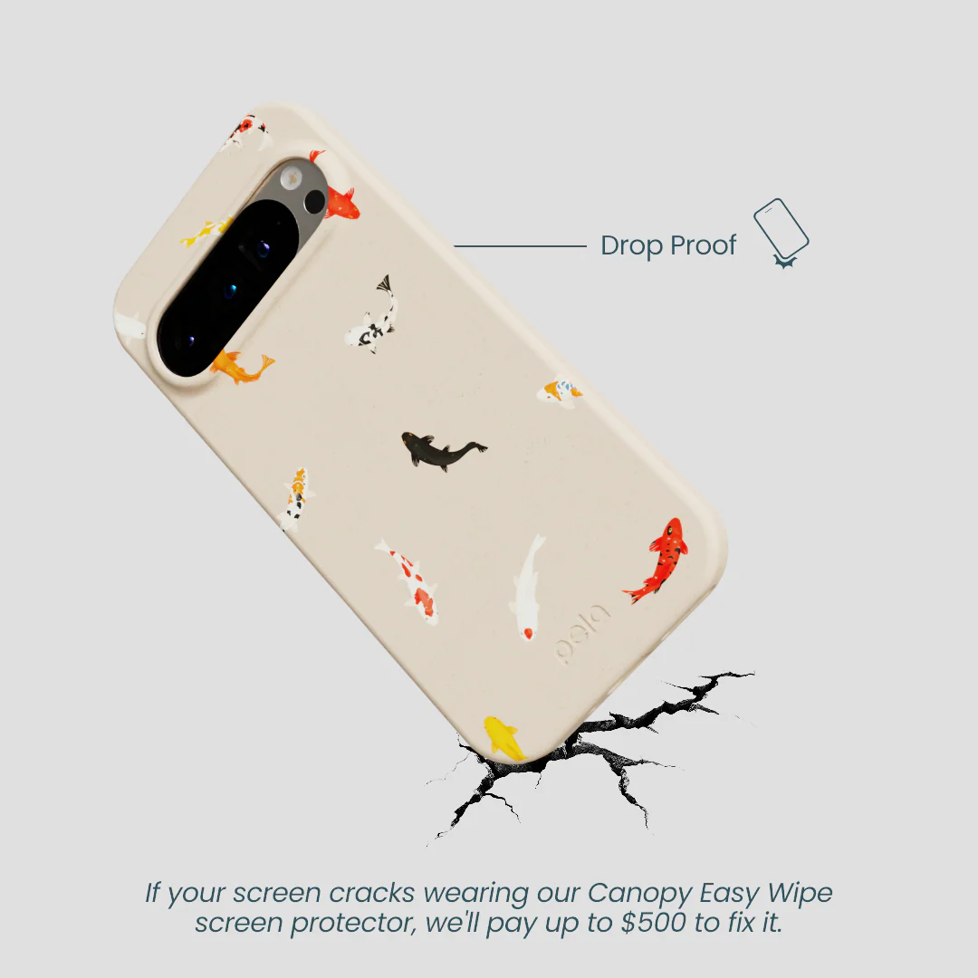 Seashell Lil Koi Google Pixel 9/9 Pro Case - Image 4