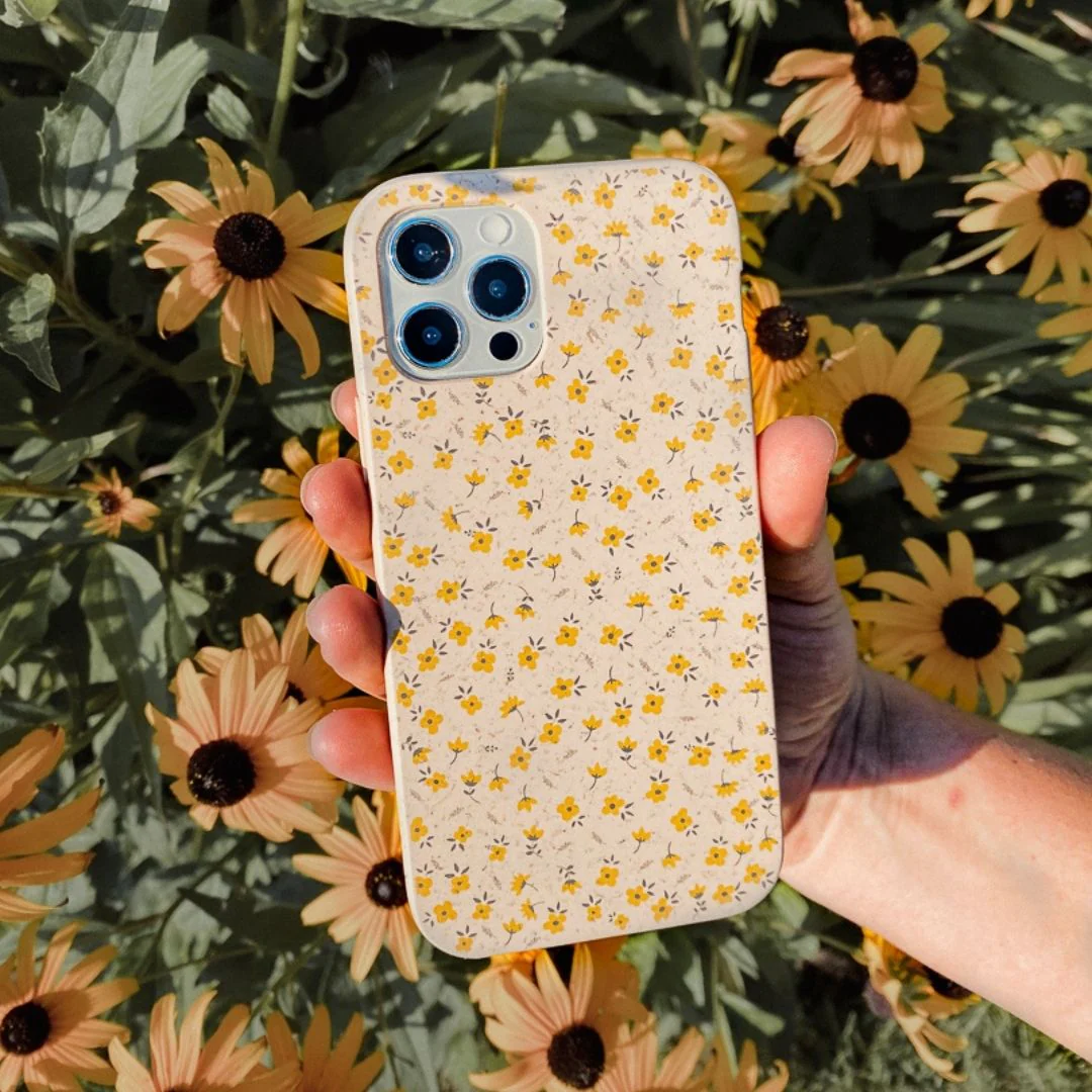Seashell Little Yellow Flowers iPhone 17 Pro Max Case - Image 2