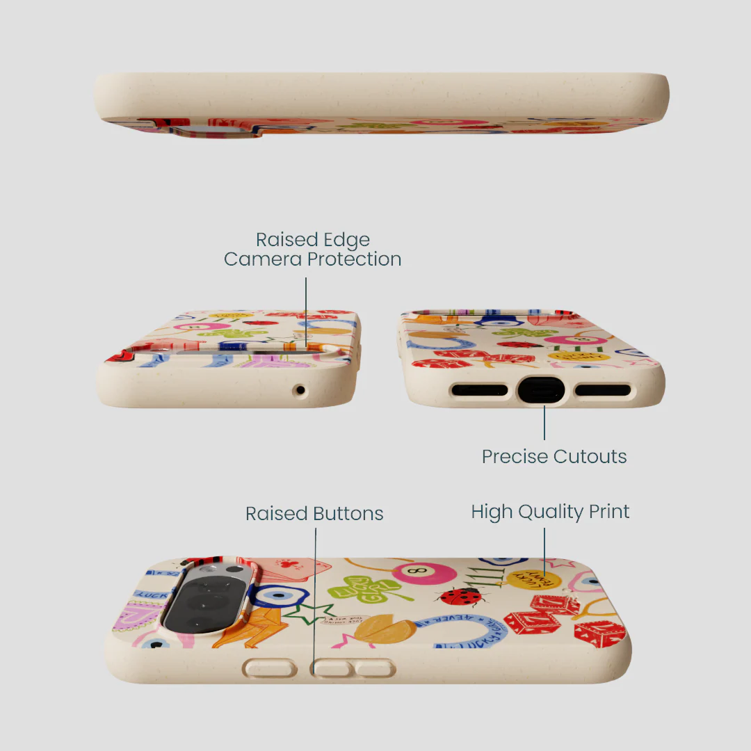 Seashell Lucky Me Google Pixel 10/10 Pro Case - Image 3