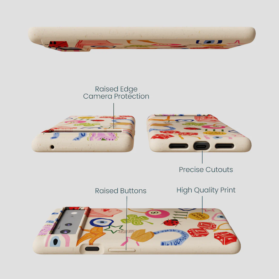 Seashell Lucky Me Google Pixel 6 Case - Image 3