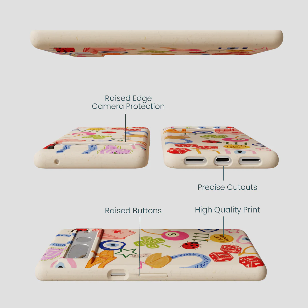 Seashell Lucky Me Google Pixel 7 Pro Case - Image 3