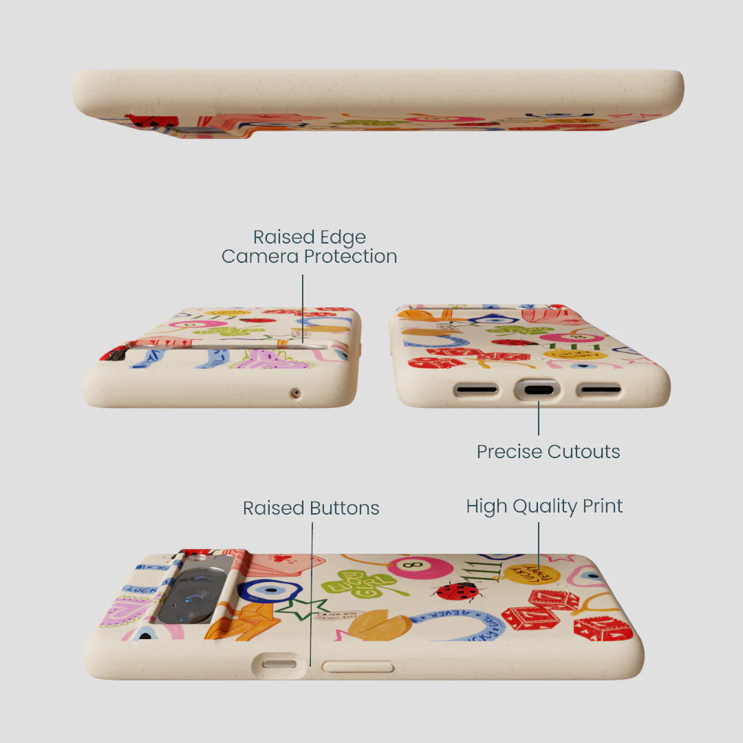 Seashell Lucky Me Google Pixel 8 Pro Case - Image 3