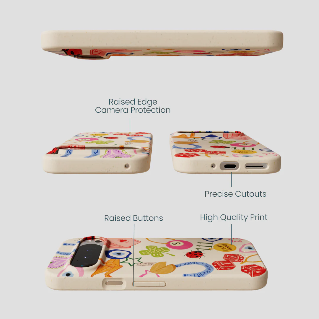 Seashell Lucky Me Google Pixel 9/9 Pro Case - Image 3