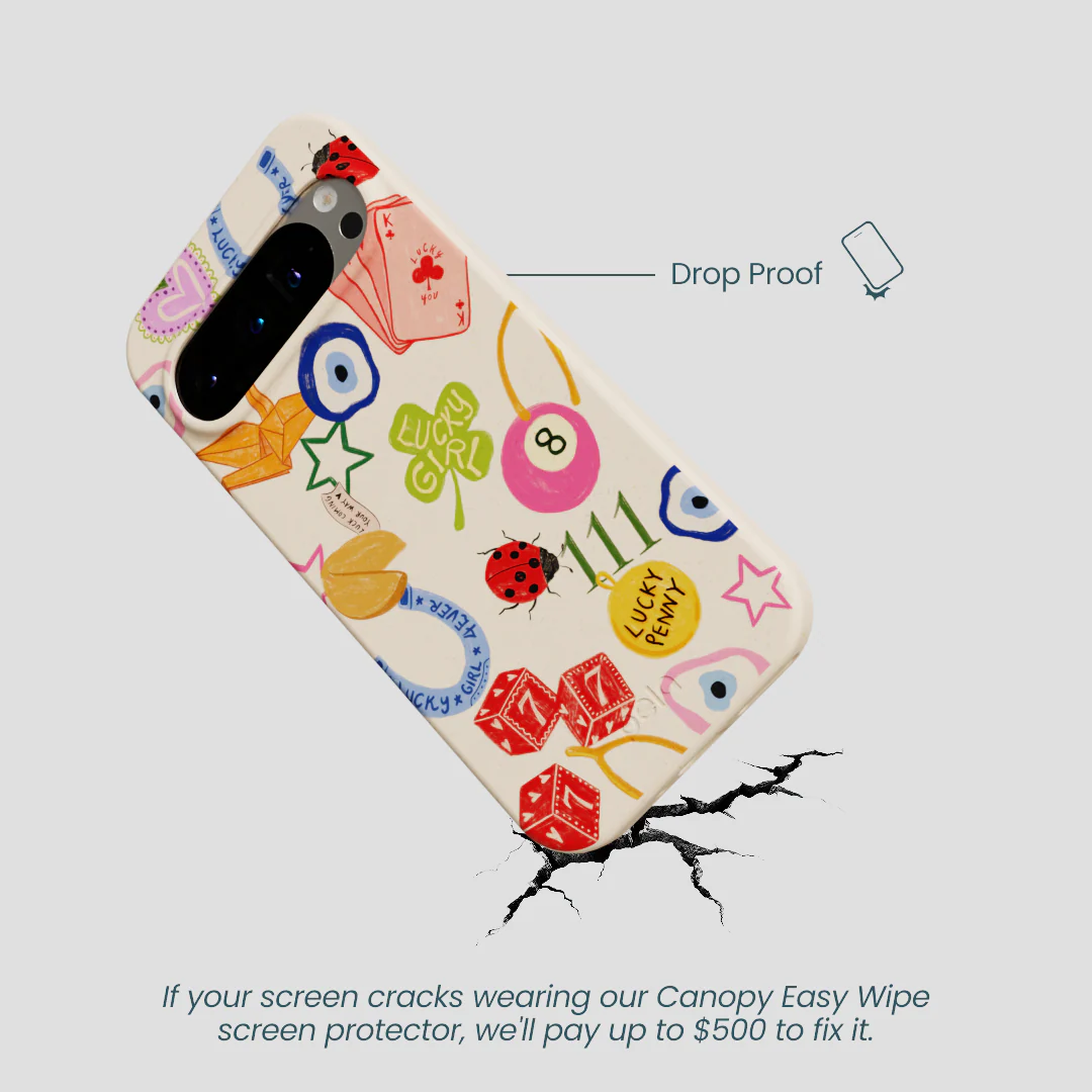 Seashell Lucky Me Google Pixel 9/9 Pro Case - Image 5