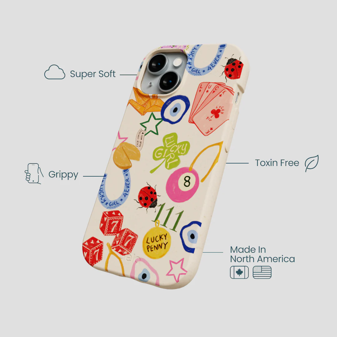 Seashell Lucky Me iPhone 14 Case - Image 4