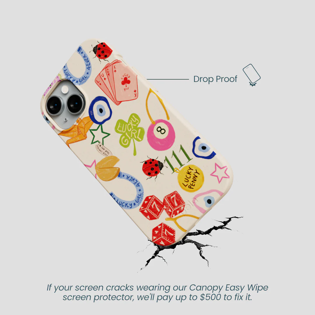 Seashell Lucky Me iPhone 14 Case - Image 5