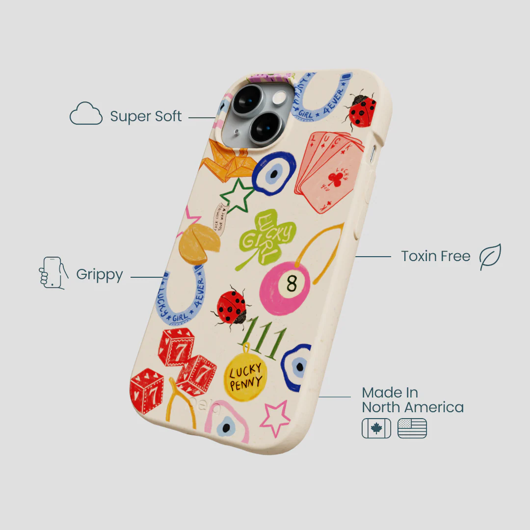 Seashell Lucky Me iPhone 15 Case - Image 4