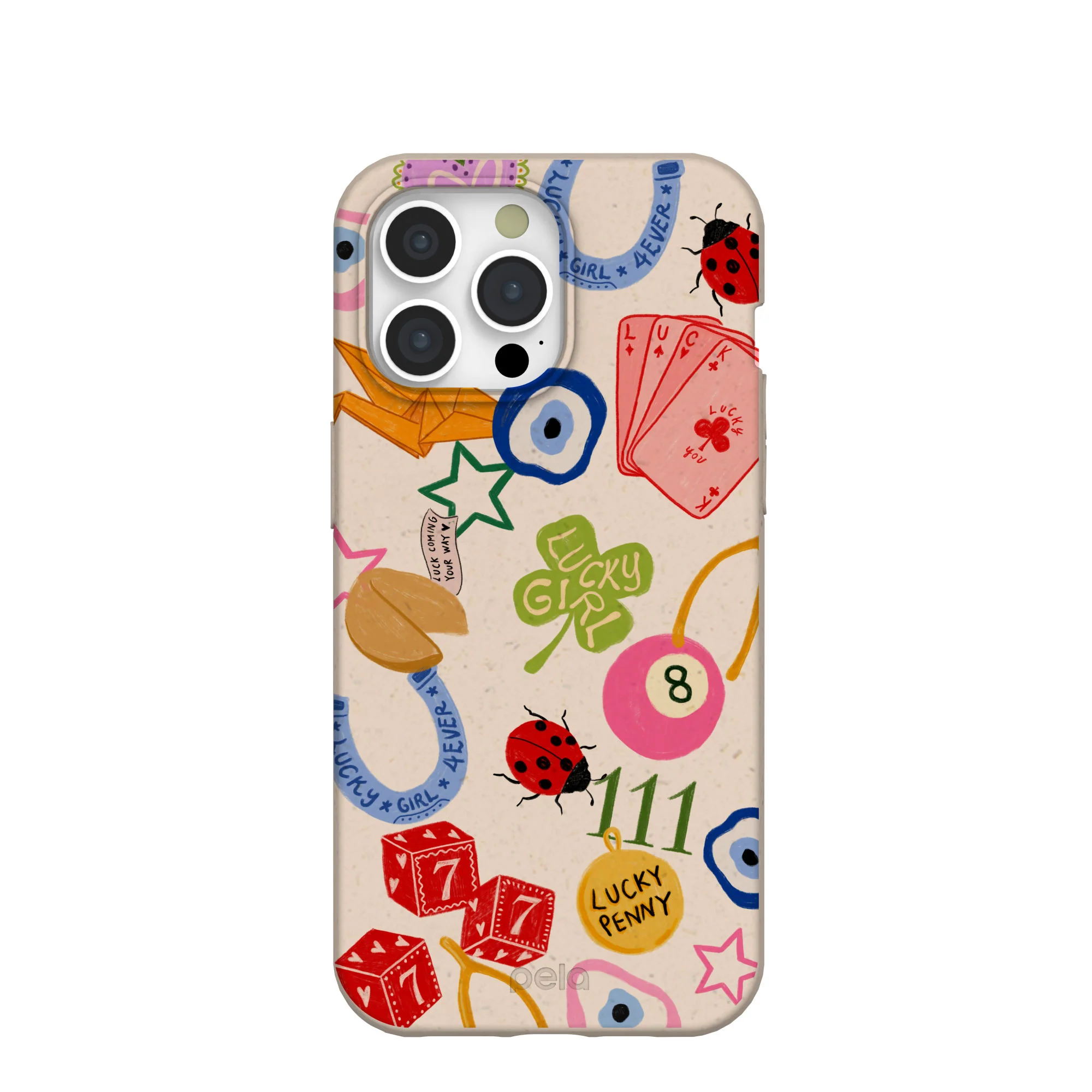 Seashell Lucky Me iPhone 15 Pro Max Case