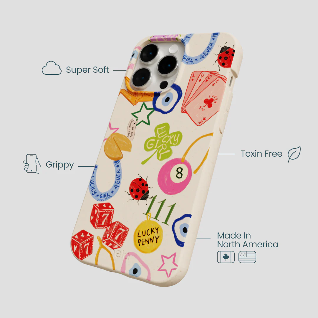 Seashell Lucky Me iPhone 15 Pro Max Case - Image 4