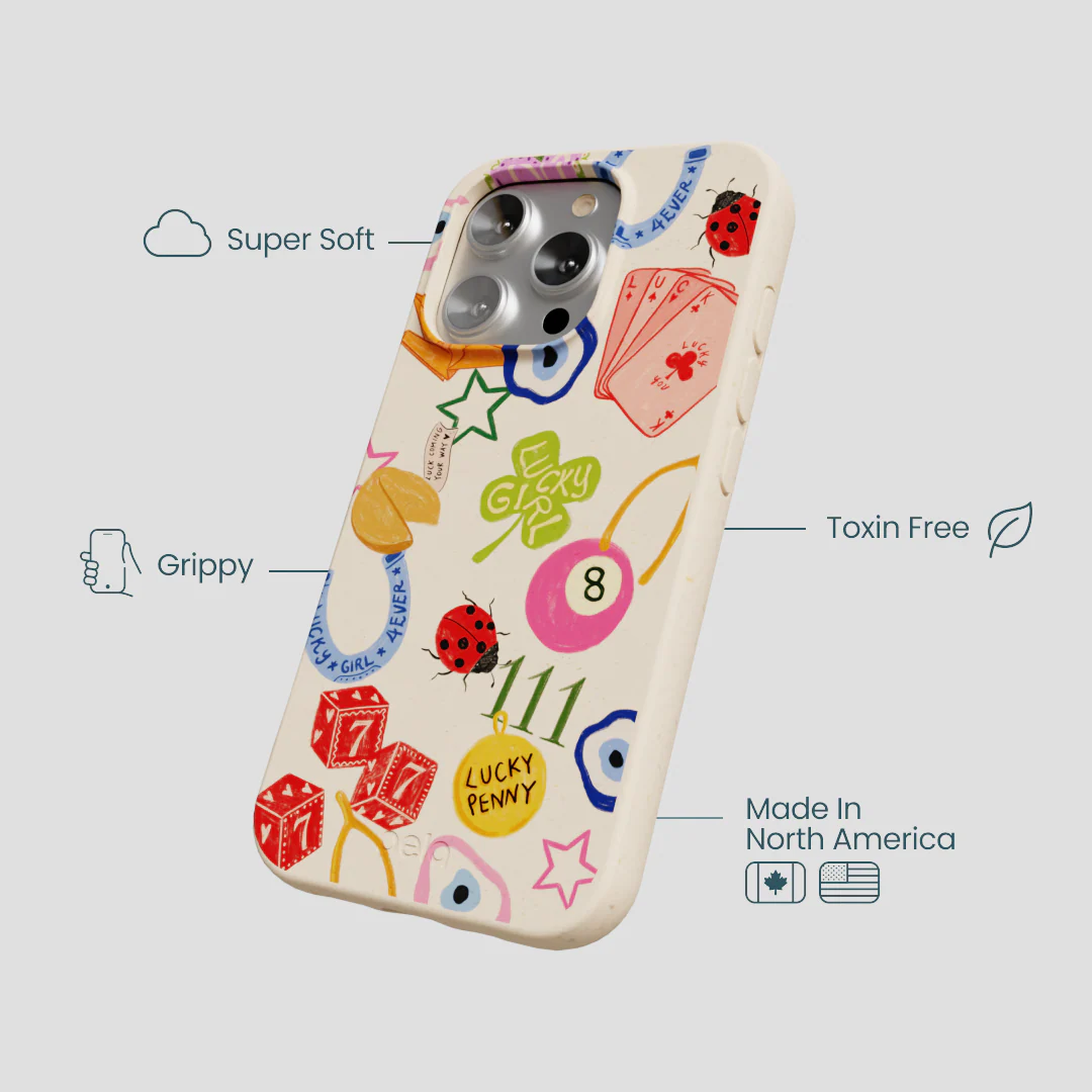 Seashell Lucky Me iPhone 16 Pro Case - Image 4