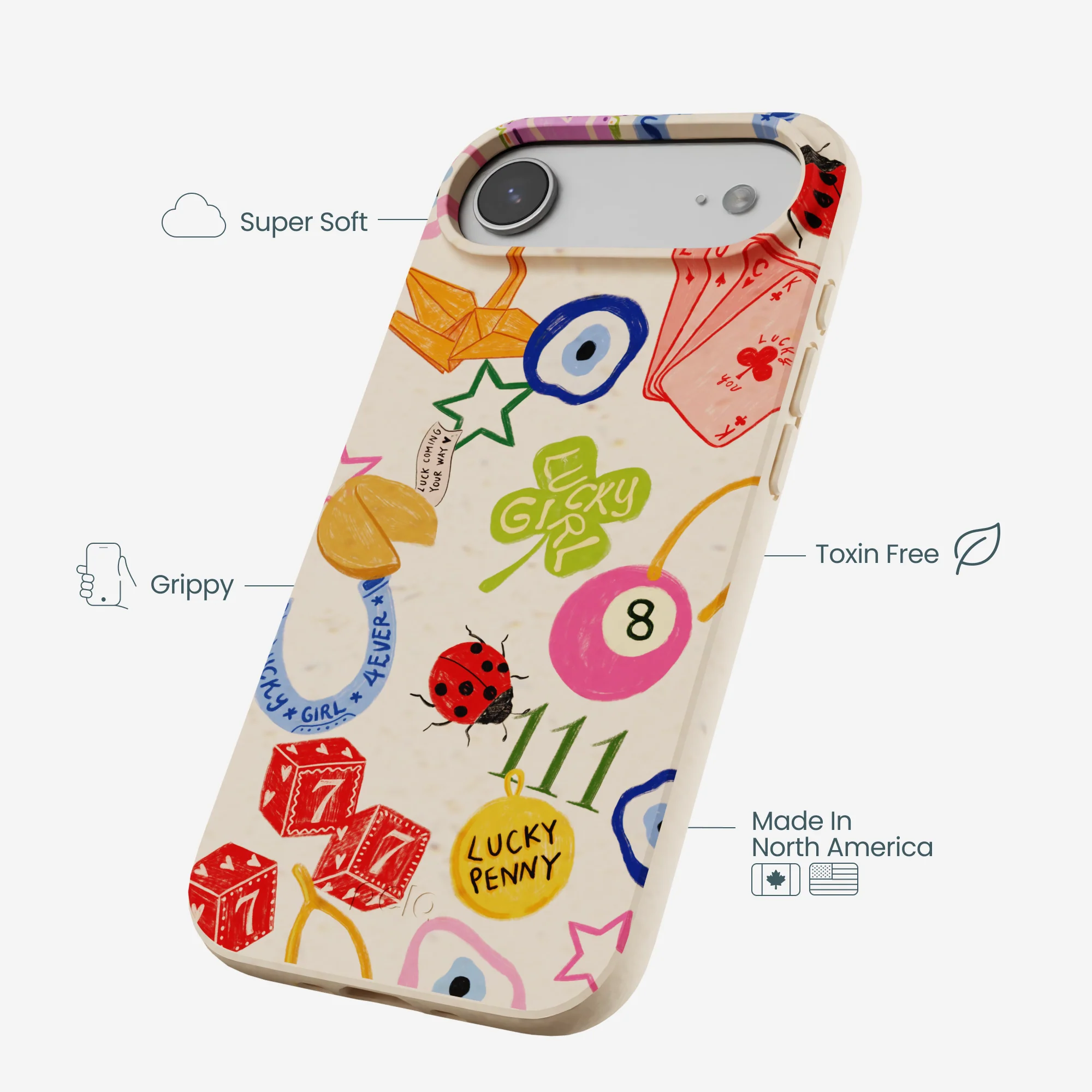 Seashell Lucky Me iPhone Air Case - Image 4