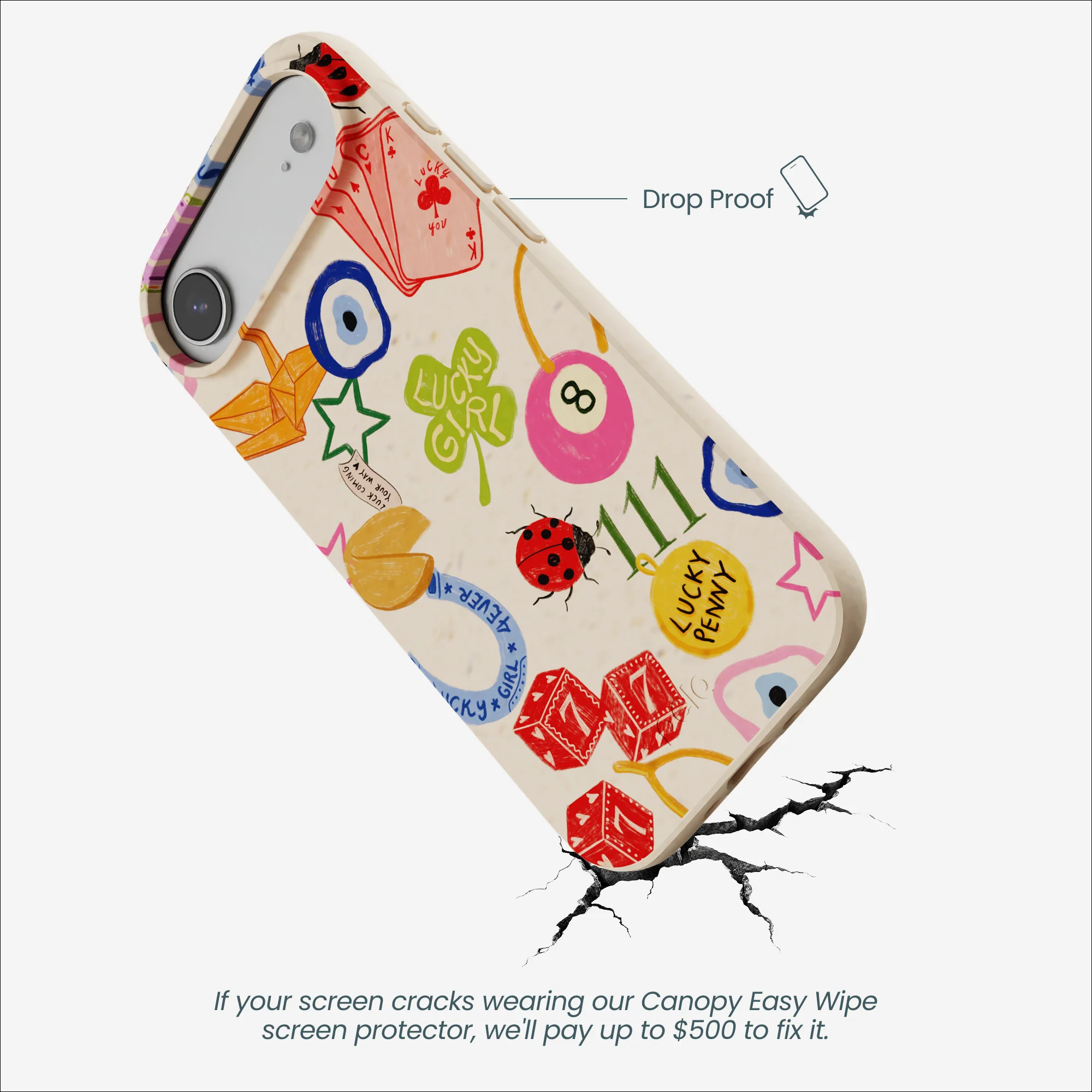 Seashell Lucky Me iPhone Air Case - Image 5