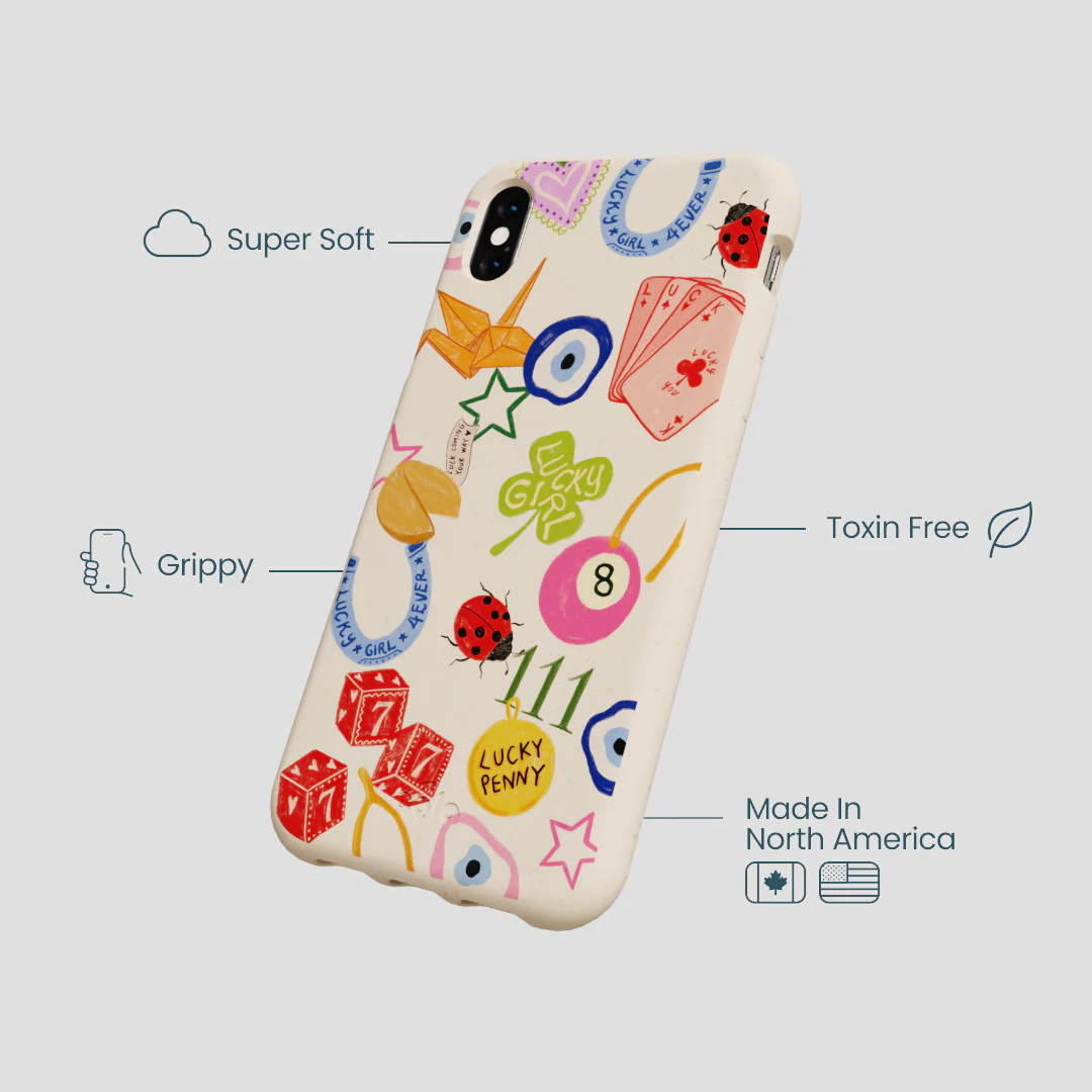 Seashell Lucky Me iPhone XR Case - Image 4
