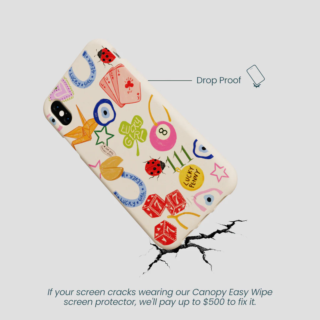 Seashell Lucky Me iPhone XR Case - Image 5