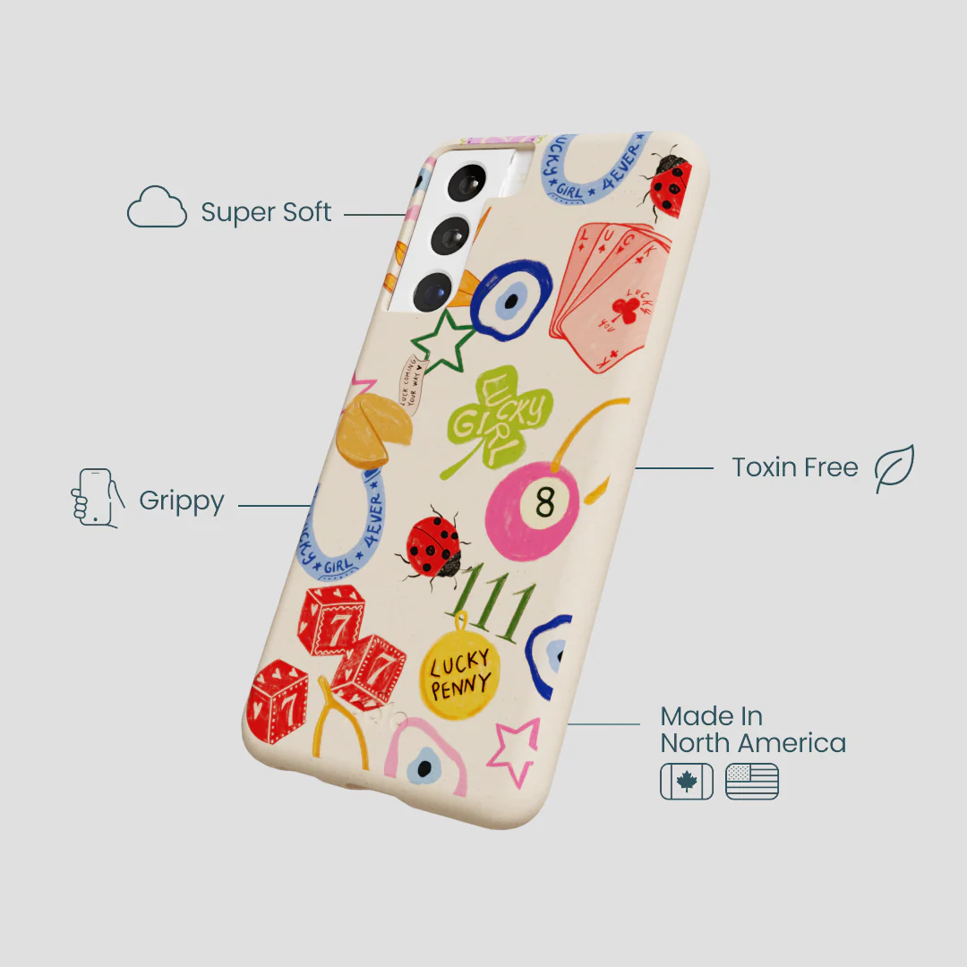 Seashell Lucky Me Samsung Galaxy S22 Case - Image 4