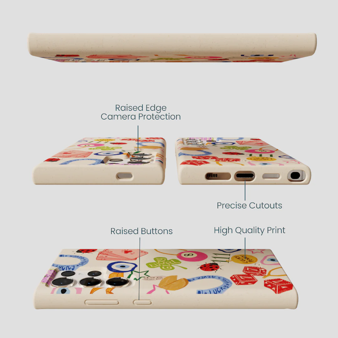 Seashell Lucky Me Samsung Galaxy S24 Ultra Case - Image 3