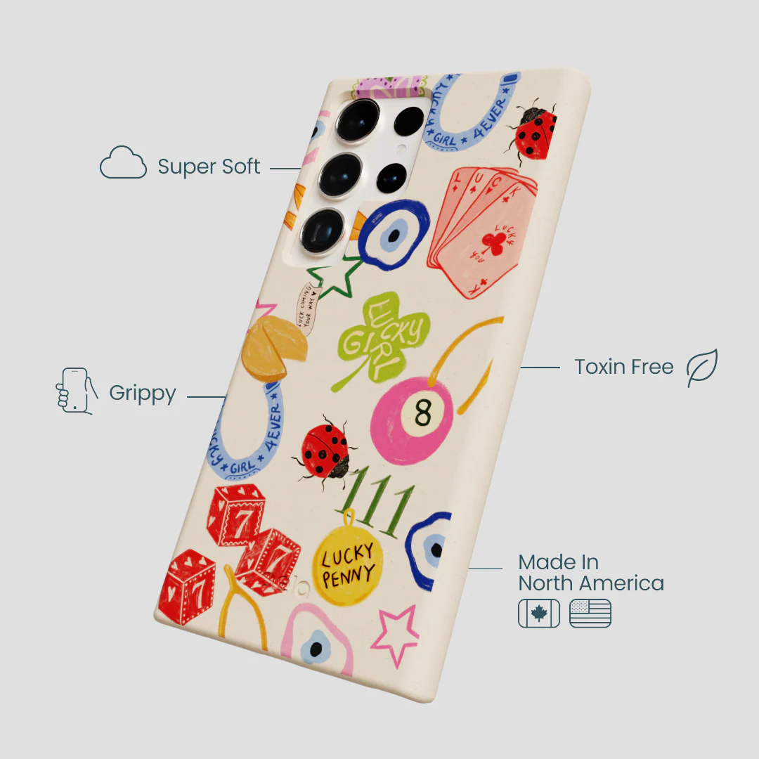 Seashell Lucky Me Samsung Galaxy S24 Ultra Case - Image 4