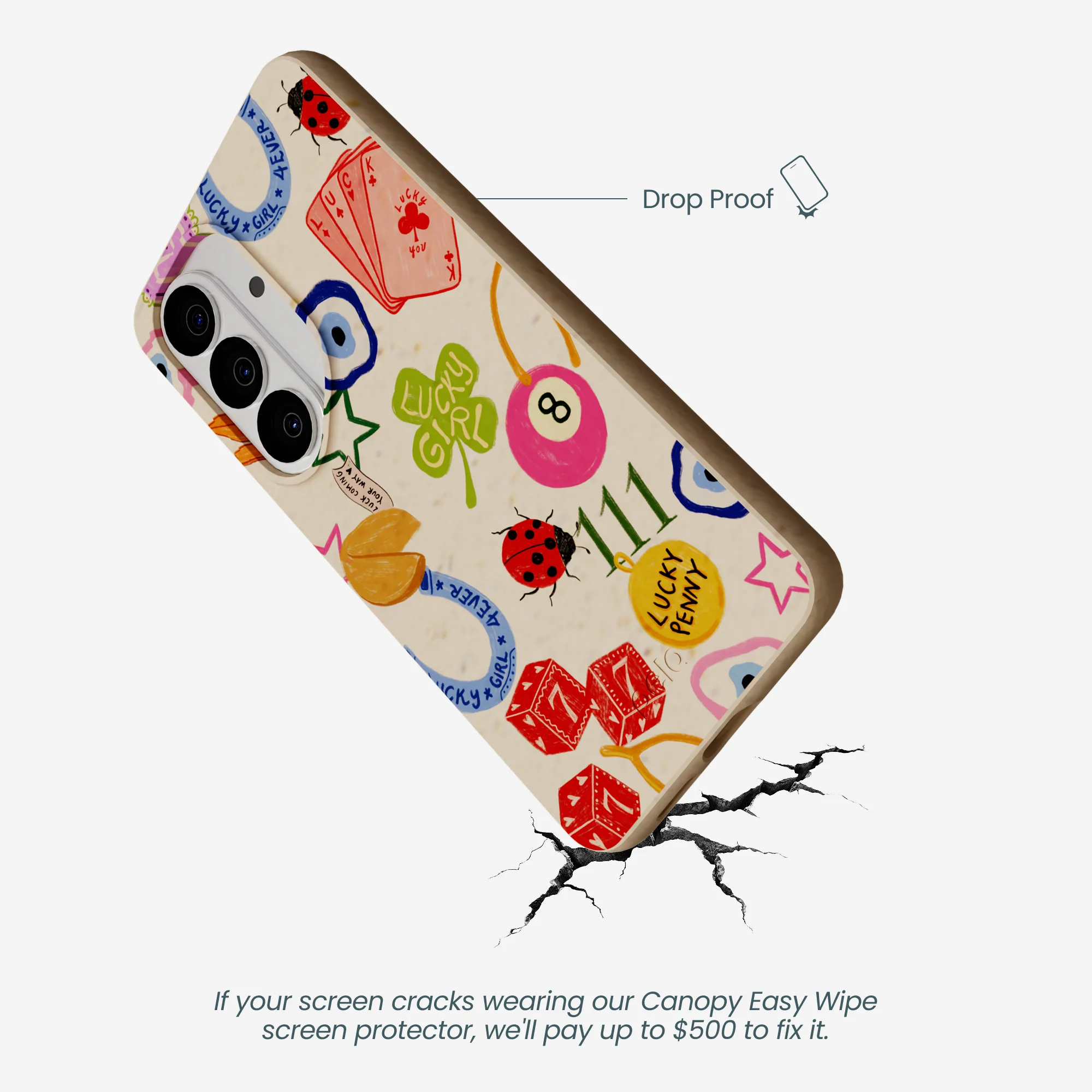 Seashell Lucky Me Samsung Galaxy S26 Case - Image 5