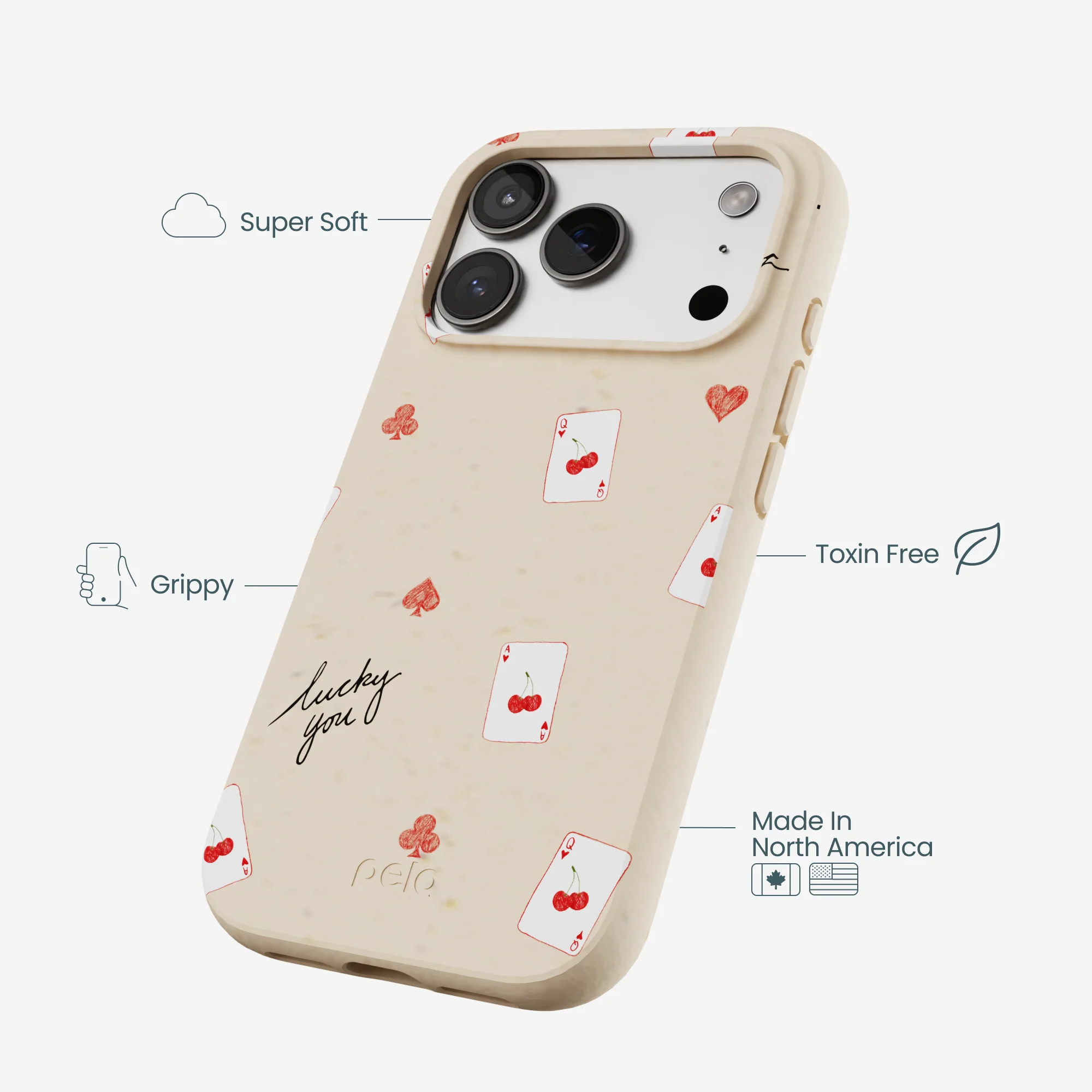 Seashell Lucky You iPhone 17 Pro Case - Image 4