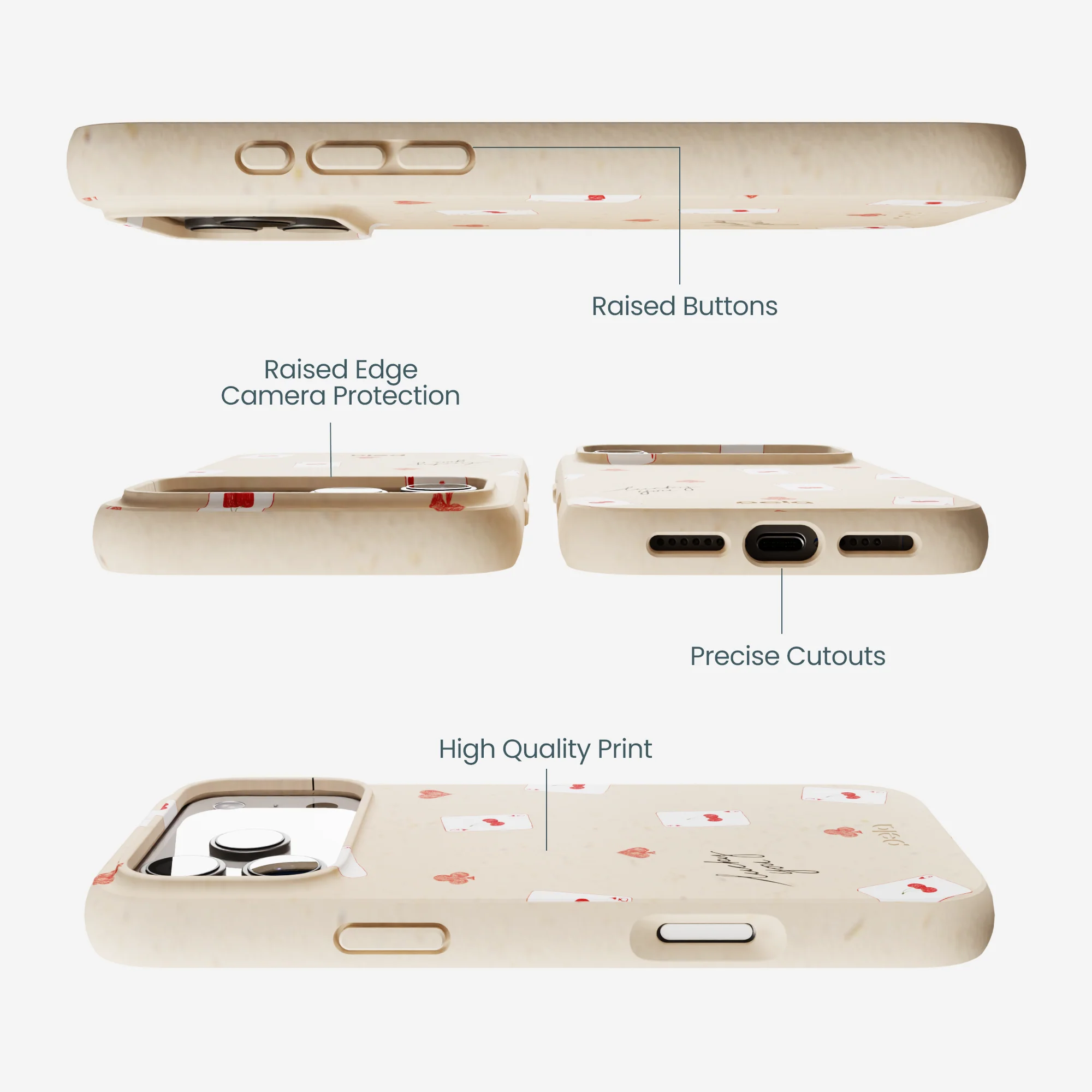 Seashell Lucky You iPhone 17 Pro Max Case - Image 3