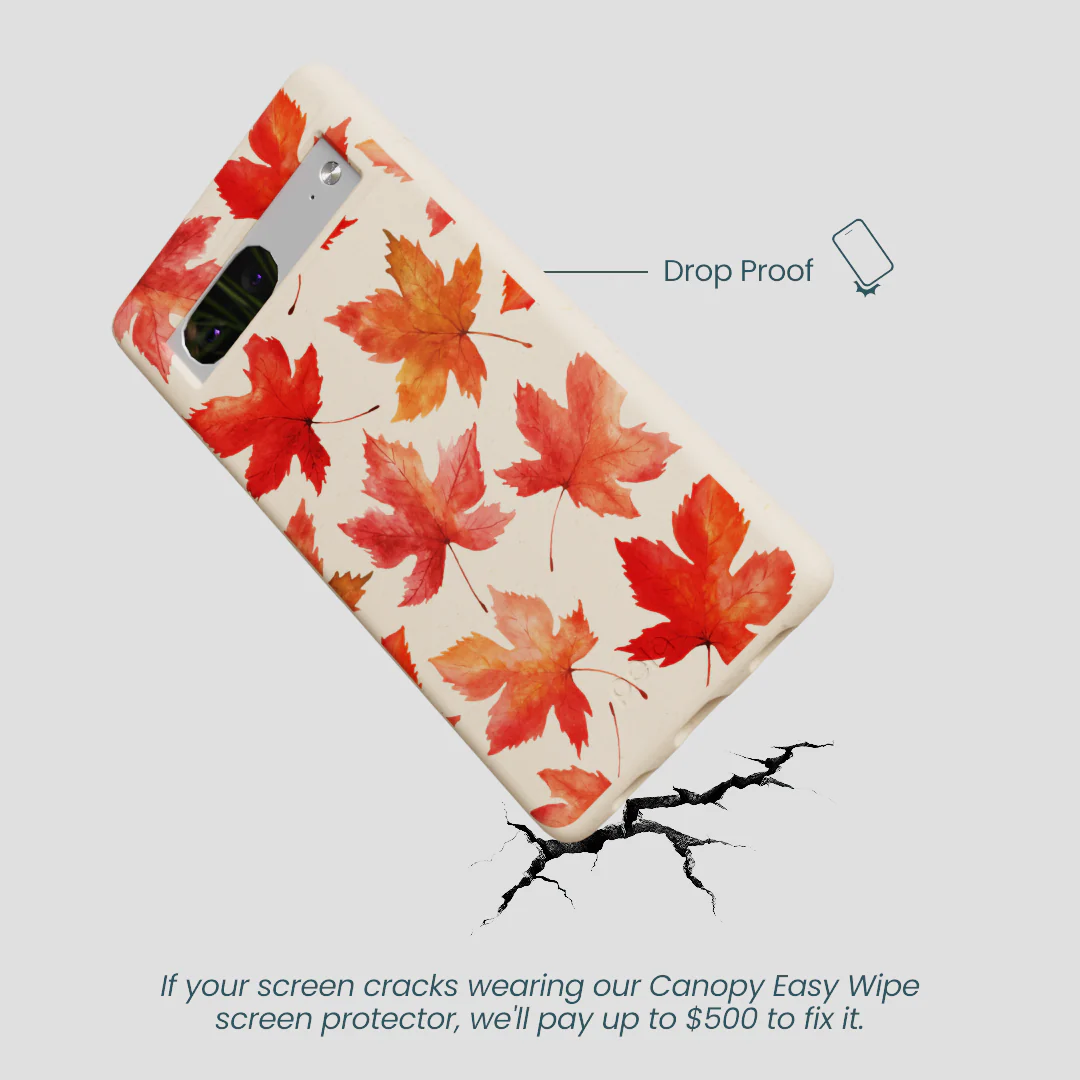 Seashell Maple Leaf Google Pixel 7 Case - Image 5