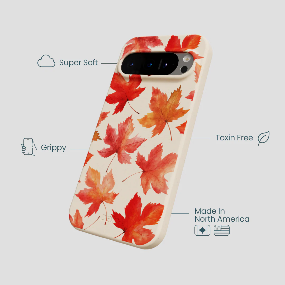 Seashell Maple Leaf Google Pixel 9/9 Pro Case - Image 4