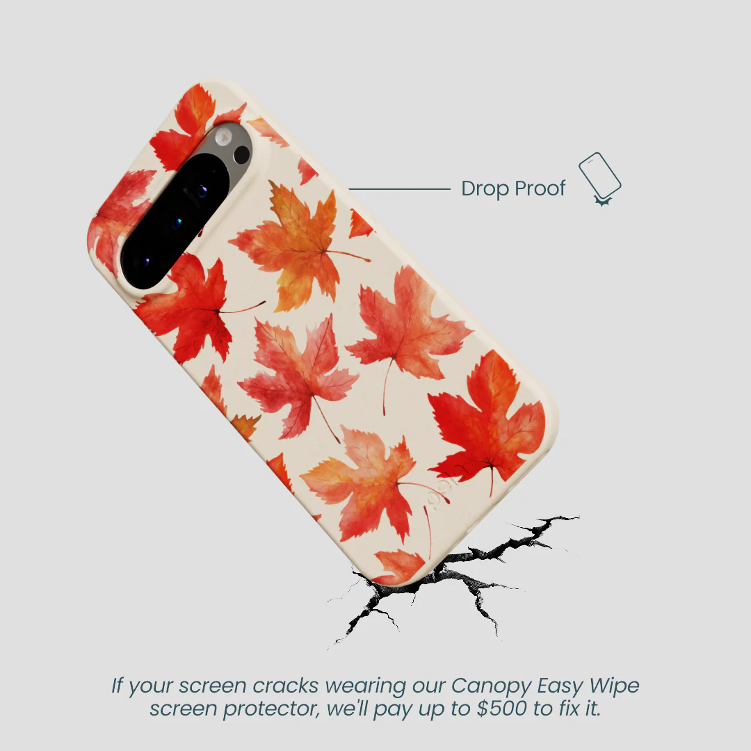 Seashell Maple Leaf Google Pixel 9/9 Pro Case - Image 5