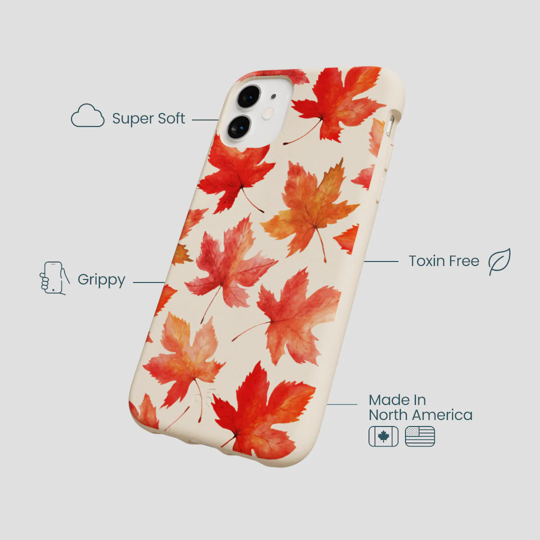 Seashell Maple Leaf iPhone 11 Case - Image 4
