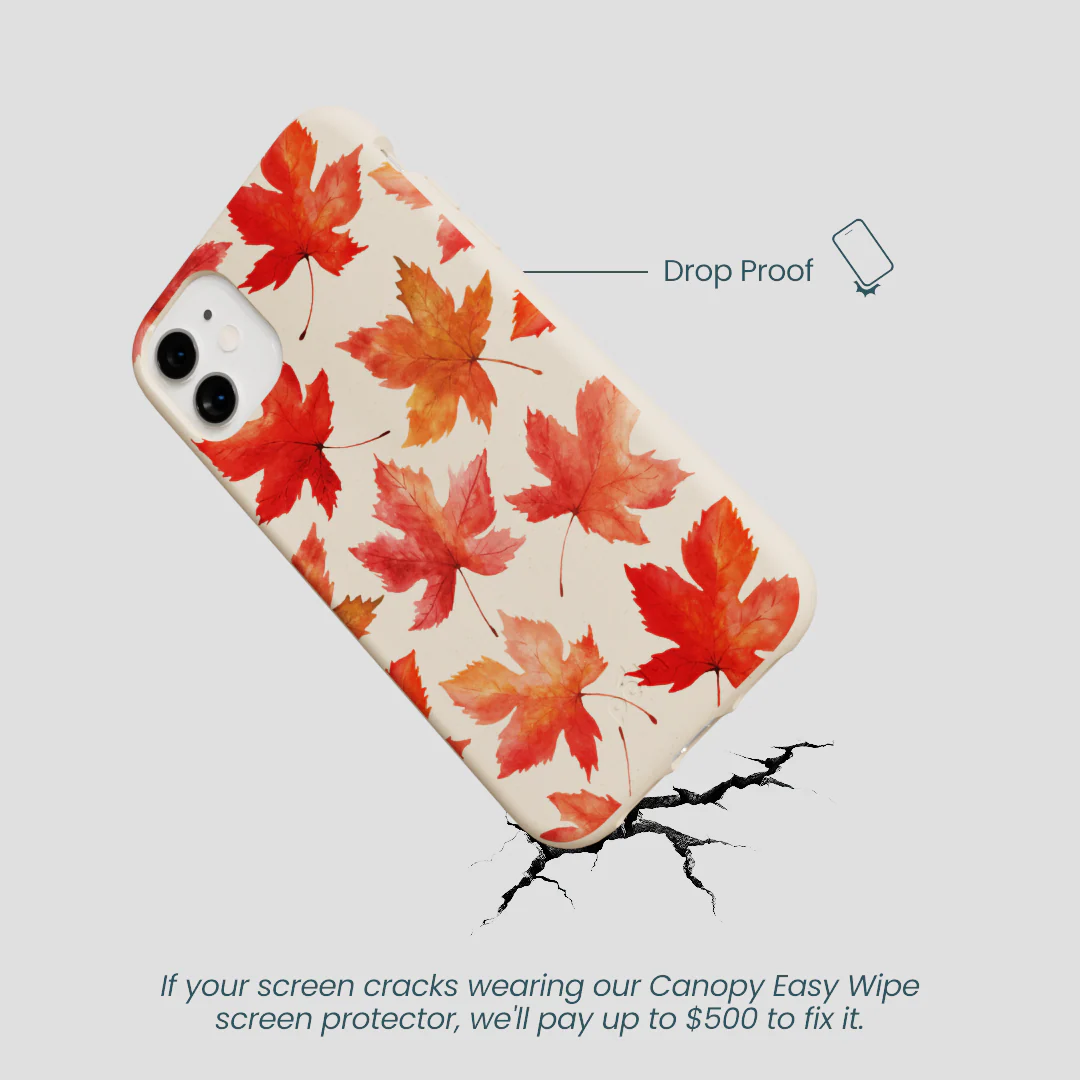 Seashell Maple Leaf iPhone 11 Case - Image 5