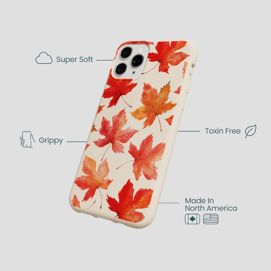 Seashell Maple Leaf iPhone 11 Pro Case - Image 4