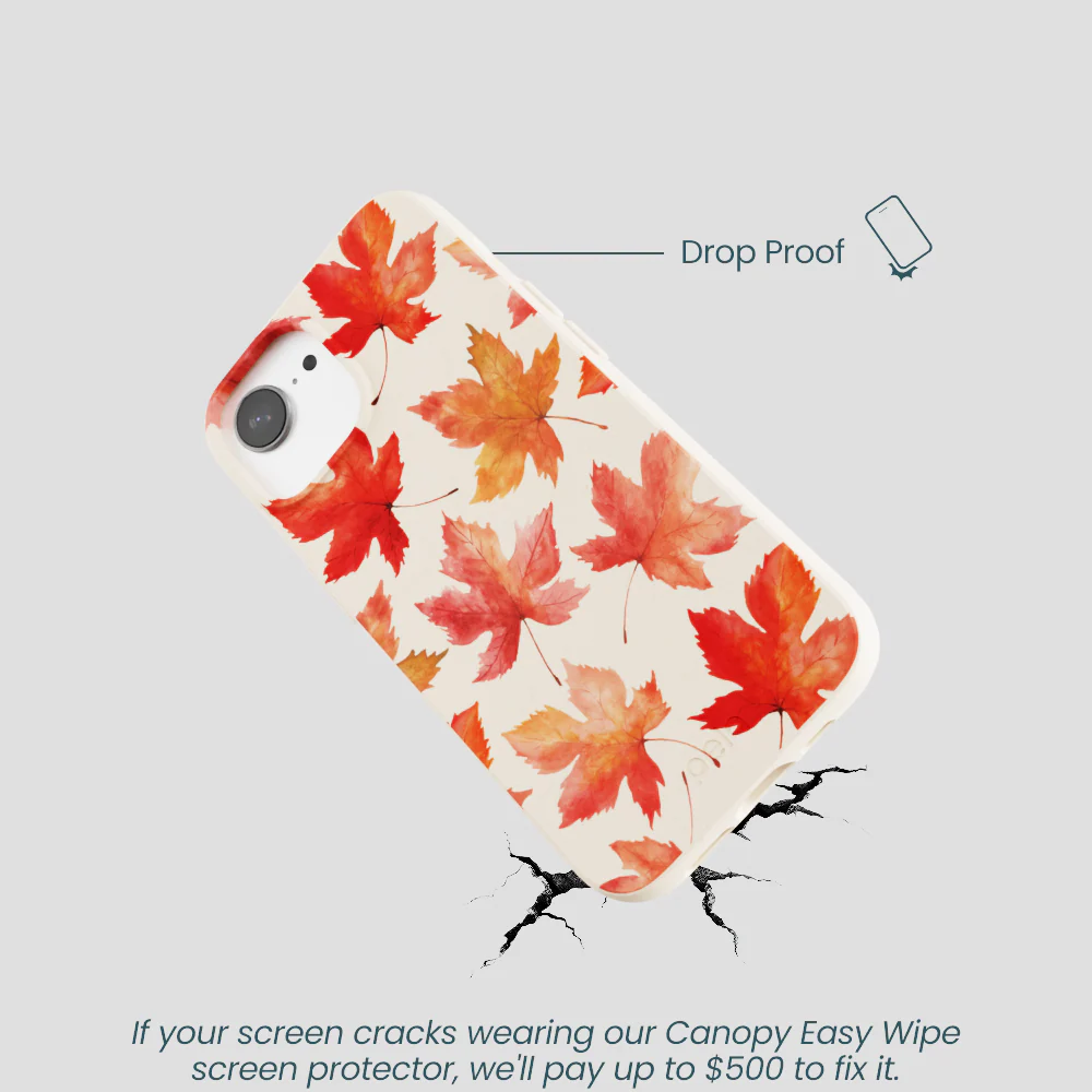 Seashell Maple Leaf iPhone 16e/17e Case - Image 5