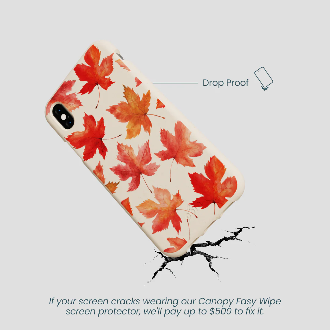Seashell Maple Leaf iPhone XR Case - Image 5
