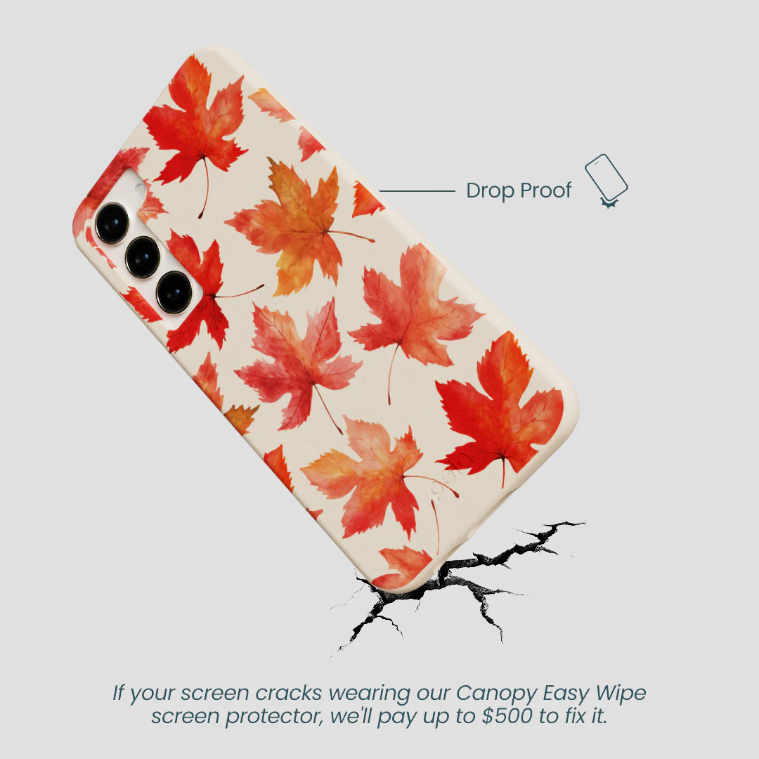 Seashell Maple Leaf Samsung Galaxy S23+(Plus) Case - Image 5