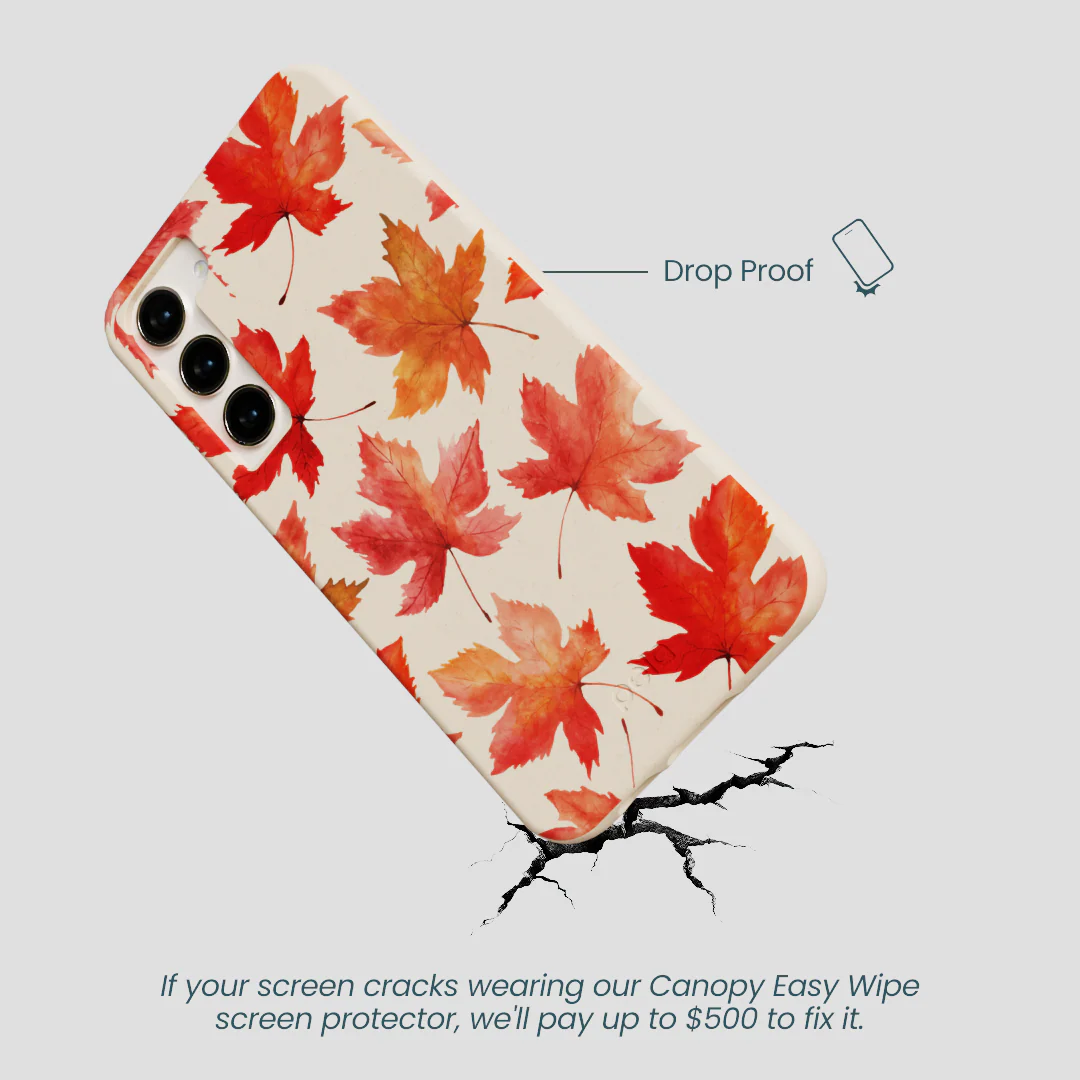 Seashell Maple Leaf Samsung Galaxy S24+(Plus) Case - Image 5