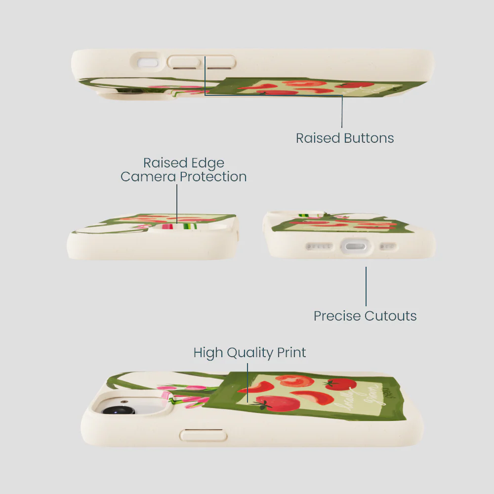 Seashell Market Tote iPhone 16e/17e Case - Image 3
