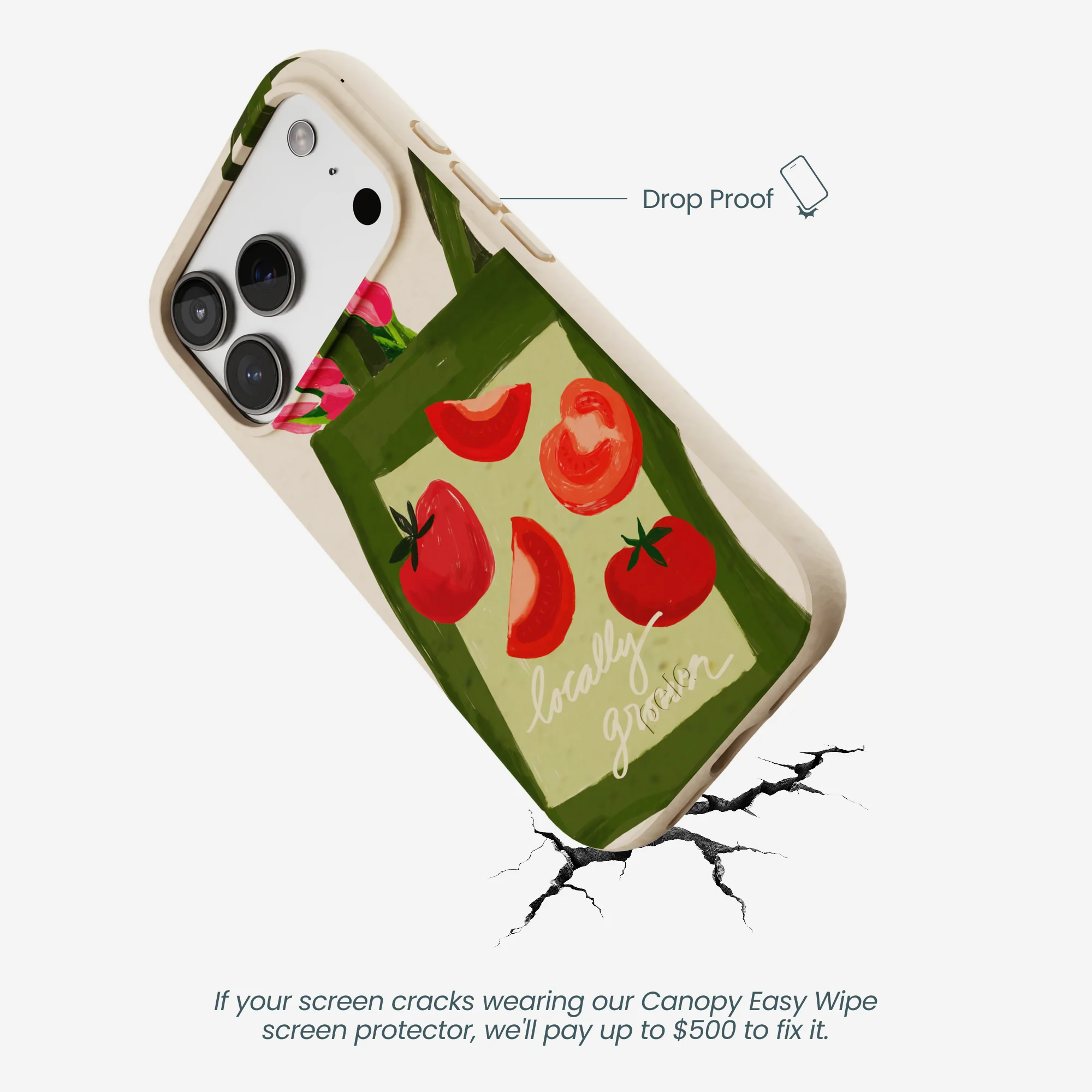 Seashell Market Tote iPhone 17 Pro Case - Image 5