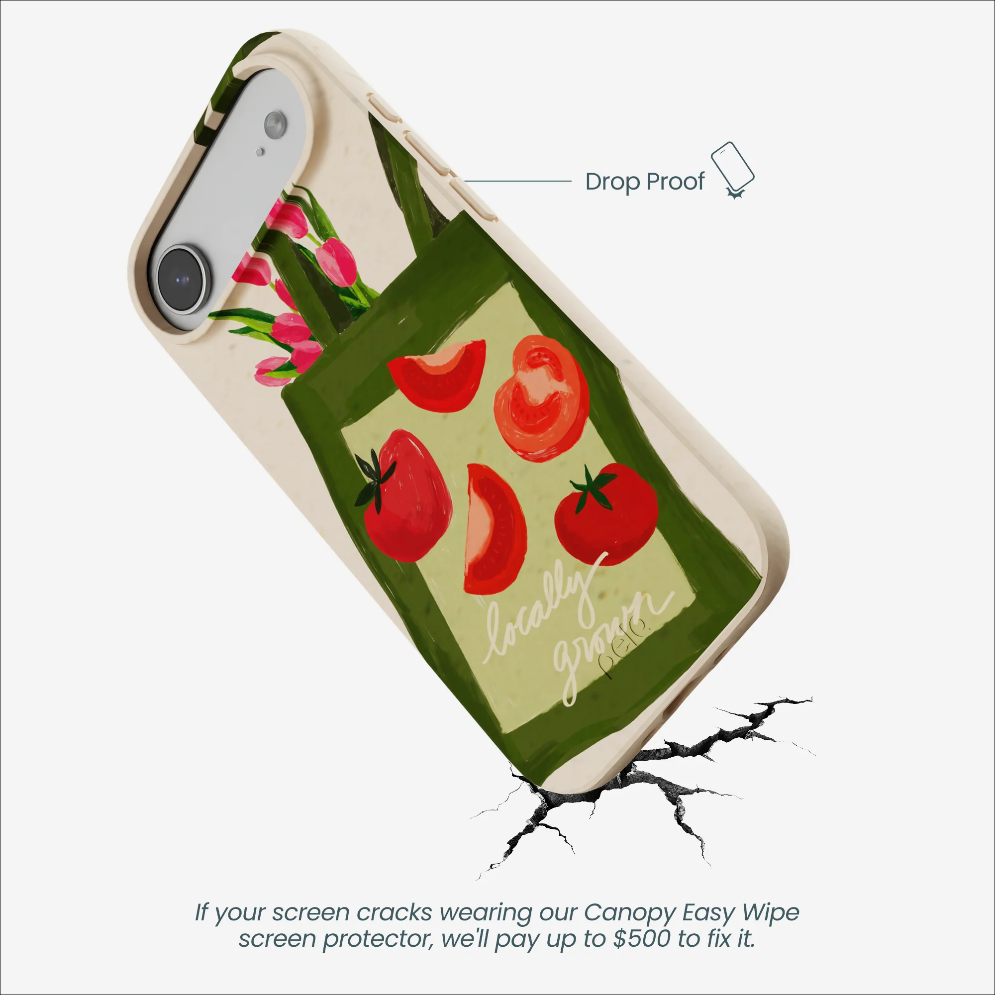 Seashell Market Tote iPhone Air Case - Image 4