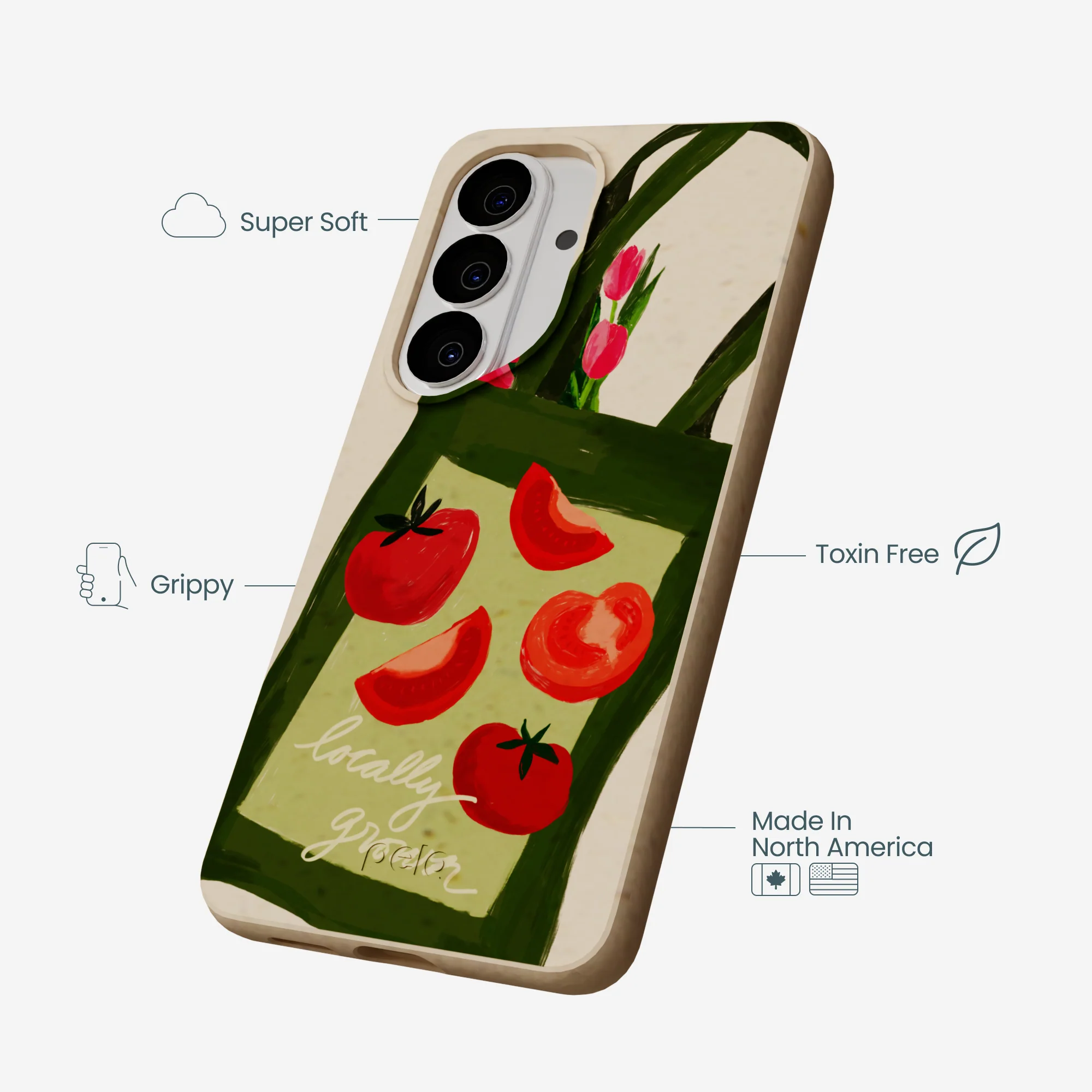 Seashell Market Tote Samsung Galaxy S26 Case - Image 3