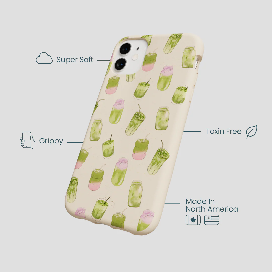 Seashell Matcha Love iPhone 11 Case - Image 4
