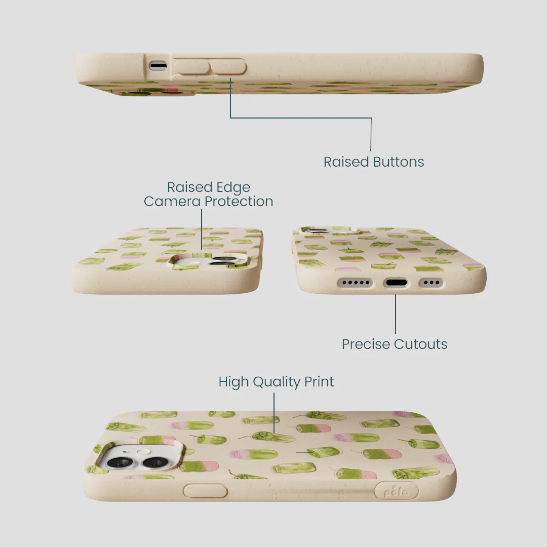 Seashell Matcha Love iPhone 12/ iPhone 12 Pro Case - Image 3