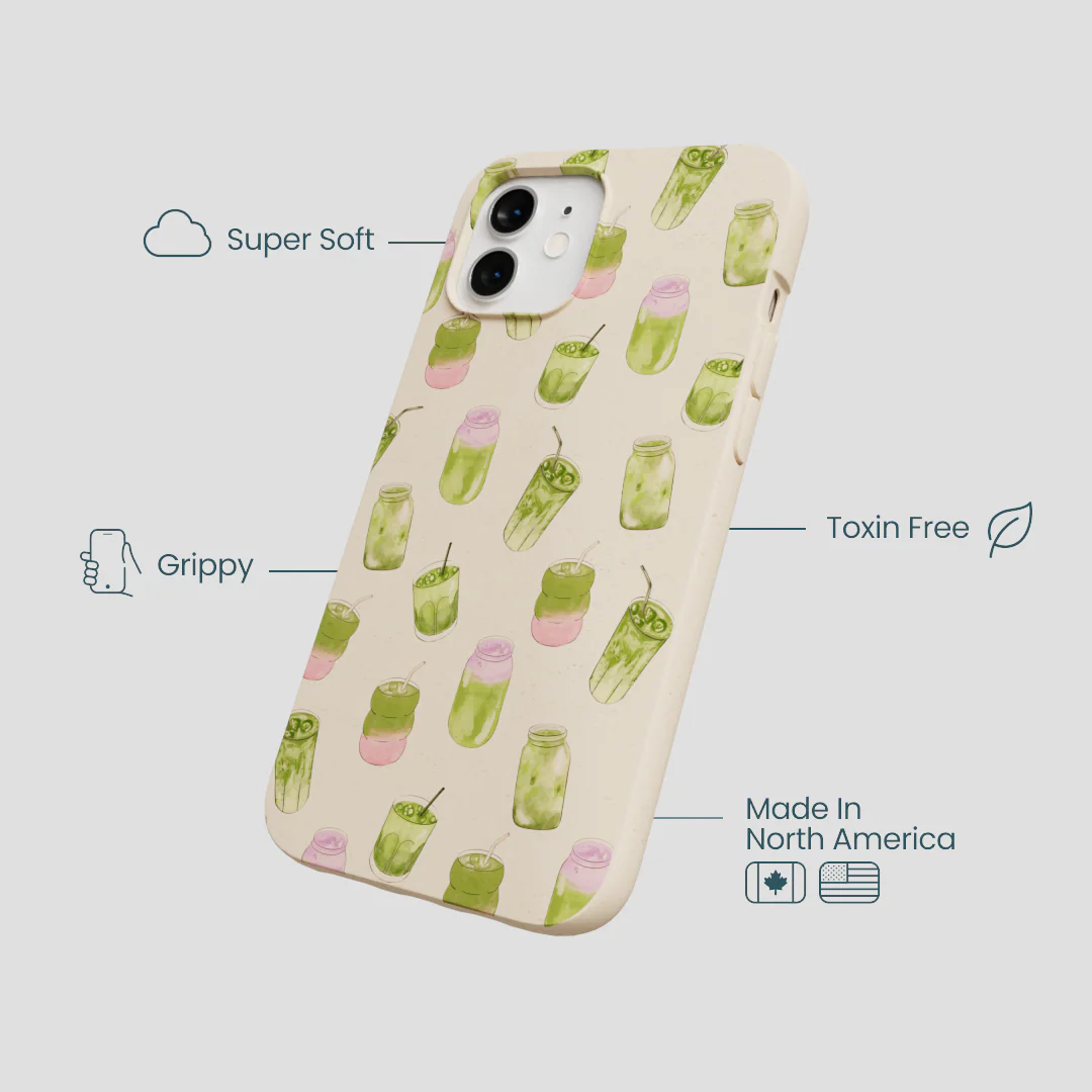 Seashell Matcha Love iPhone 12/ iPhone 12 Pro Case - Image 4